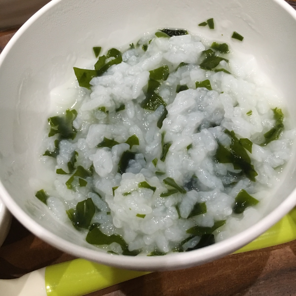 離乳食 中期 後期 わかめごはん レシピ 作り方 By Kmama36 楽天レシピ 離乳食 中期 後期 わかめごはん レシピ 作り方 By Kmama36 楽天レシピ